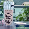 50 Stück 450 ml ~ 500 ml Good Life High Clear Sommer Tragbare Getränkebeutel Kaltes Bier Milch Bar Fruchtsaft Kaffee Trinkbeutel Fabrikpreis Expertendesign Qualität