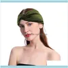 Aessories & Tools Productswomen Headban Solid Color Headband Ladies Makeup Elastic Hair Bands Aessoriesd Wide Cross Turban Bandage Bandanas