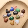 10 mm hart natuursteen cabochon losse kralen opaal rozen kwarts turquoise stenen patch face face haling crystal ketting ring oorringen sieraden maken
