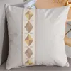 2020 Best Selling Creative Creative Nylon Cotton Codice Copertura Cuscino Cuscino Toss Pillowcase Chiusura cerniera nascosta 45cm * 45 cm
