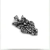 Ancient silver owl necklace Stainless steel pendant necklaces chain women men hip hop fashion jewelry will and sandy