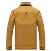 Chaqueta de cuero de alta calidad para hombre, abrigo informal cortavientos, abrigo cálido 100zr X0710