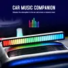 Car Sound Control Lights RGB Voice-Activated Music synchronization Rhythm Ambient Light with 32 LED 18 Colors Decoration Lamp