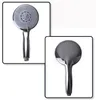 Pressurized Nozzle Shower Head ABS Bathroom Accessories High Pressure Water Saving Rainfall Chrome Shower Head 2011 V2