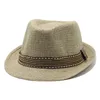 Sommarstrån CAP BABY HAT BARN SUNSHADING HAT BOY GIRL039S PANAMA Jazz Fedoras Hat Outdoor Beach Sunhat DHL6442089