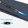 Ny produkt rakt i lång butan lättare 1200 grader Celsius Creative Visual Gas Welding Gun Spray Tändningspistol Rökning Set
