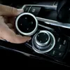 Neue Aluminium Multimedia Control Knob Knopf Abdeckung Kappe Für BMW 1 2 4 3 5 Serie X1 X3 X5 X6 GT iDrive F30 E90 E92 E60 E61 Auto Styling