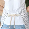 Aprons 1 Pcs Brief Linen Man Women 4 Colors For Available Use Big Sizes Adjustable Kitchen Apron Suitable Multi-scenario