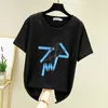 Plus size Harajuku Letter Print T Shirt Summer O-Neck Punk TShirt Casual Short Sleeve Streetwear Women Tops Tee Shirt 210604