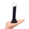 Brinquedos para adultos silicone macio geléia mini vibradores mulheres realista pequeno pênis gspot anal plug pau ventosa produtos sexuais feminino7115774