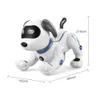 Le Neng K16 الإلكترونية الحيوانات الأليفة rc روبوت الكلب الأشعة تحت الحمراء التحكم اللمس التحكم الصوتي روبوت اللعب