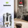 Smokeless Car Ashtray with Lid Smell Proof Stainless Steel Ash Tray Windproof Smoking Accessories Whole XBJK22026632876