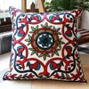 national style sofa /carcushions Flowers and Fashion Pillows decorate Hand-embroidered almofadas 211203