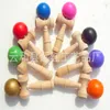 8 color Big size 18*6cm Kendama Ball Japanese Traditional Wood Game Toy Education Gift Children toys 2719 Y2