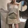 S-XL Oversize Women Blouses Spring Tops Femme Casual Lace Womens Blouse Fall Girls Shirt Långärmad Plus Storlek Blusas Sommar 210423