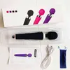 NXY vibrators Joypark 10 Snelheid Krachtige Magic USB Charge Av Wand Massager Volwassen Speeltjes voor Dames Masturbator 0105