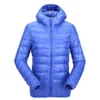 QNPQYX Nouveau Femmes Ultra Léger Doudoune À Capuche Manteau D'hiver Coupe Slim Solide Fermeture Éclair Pardessus Automne Hiver Femmes Parka Veste Outwear