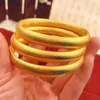 매끄러운 합금 쥬얼리 골드 실버 컬러 불교 심장 Sutra Bracelets Bangles 단일 원 여성용