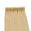 Extensiones 6D de segunda generación Cabello humano Permanente oculta y tinte Instalación y eliminación rápidas 1 fila 5 hebras 100 g 125 s mucho 6053782