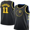 Stephen Curry Wiseman Basketball Jerseys Klay Thompson Vintage Jersey Mens Shirts S-XXL 30 33 11 75th