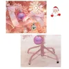 60cm Pink Artificial Christmas Tree Ball Decoration Ornaments Christmas Decor Xmas Flocking Tree Happy New Year Supplies Y112652784769725