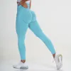 Женщины тренажерный зал йога наряды бесшовные брюки бедер толчок бега спортивные растягивающиеся высокая талия атлетика фитнес леггинсы подъемная активная одежда брюк-джерси