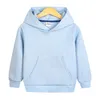 Bluzy dla dziecka Designer Designer Pullover Płaszcz Casual Długim Rękawem Bluzy Z Kapturem Moda Boys Girls Bluzka Streetwear CGY140