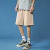 Pantaloncini da uomo Single Road Summer Solid Short Harajuku Hip Hop Pantaloni da uomo streetwear giapponesi Pantaloni casual neri per 210806