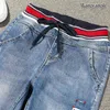 Printemps Jeans pour femmes grande taille 5XL pieds Harlan jeans taille haute femme étranger neuf pantalons gratuit 013 # 210708