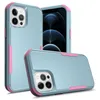 Slim Defender-hoes voor iPhone 12 11 pro max xs XR 6 7 Plus 8 SE 2 S21 FE S21 UltraBumper Armor telefoon cover1786125