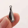 0.9-14g Tear Drop Shot Weights Additional Weight Quick Release Casting Hook Connector Fishing Tungsten fall Sinker Line Sinkers