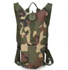 Outdoor Cykel Cykling Hydration Bag Ryggsäck Vattentät Resor DayPack Vandring Camping 3L Vattenblåsor Taktisk Militär Armé Drinking Väskor