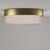 Ceiling Lights Postmodern Light Luxury Crystal Glass Lamp Designer Model House Villa Living Room Dining