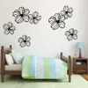 Naklejka ścienna Lodówka Naklejka 3d naklejki ścienne Sypialnia Naklejki ścienne Home Decor Living Flower Naklejki Mural Arts 210420