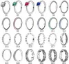 Designer Jewelry 925 Silver Wedding Ring Bead fit Pandora Square color series versatile couple rings Cubic Zirconia European Style Rings Birthday Ladies Gift