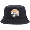 Ponyo Japon Anime Mignon Chauve-Souris Chapeau De Soleil Femmes Hommes Casual Pêcheur Casquettes De Mode Coton Seau Chapeaux En Plein Air Ombre De Pêche Cap Large Brim3200s