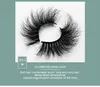 Fluffy ögonfransar 8d 25mm Individuell mink 3D-fransar i bulk Fake Natural False Lash Wholesale Eyelash Extension Tillbehör