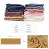 Femmes dentelle perles florales hijab écharpe bandhnu coton foulards musulmans enveloppes de mariage perle bandeau pashmina châles 180*80 cm