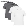 Acquista Two Get Two T-shirt da uomo in cotone Classica 2020 Manica corta O-Collo maglietta Tinta unita Estate Allentata T-shirt di base per uomo Y0322