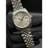 116234 Acier Blanc Or Argent Cadran Diamant 36mm Montre Montre Automatique Montres Pour Hommes