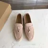 Da uomo abito da donna scarpa in pelle scamosciata in pelle di lusso designer di lusso comodo camminata pigri pigro scarpe abiti per pianoforte mocassin 45 46 47