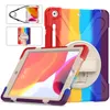 Multicolor Tablet Case voor iPad 10.2 7e generatie 2019 Schokbestendige Zwaar beschermende Rugged Duty Stand Ipad 10.2 "Cover