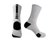 Högkvalitativ Quick Dry Usa Sock Man och Kvinna Sport Basket Black Black Red Yellow Atlete Socks