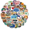 50Pcs Florida Outdoor Scenery Stickers Nonrandom For Car Bike Luggage Sticker Laptop Skateboard Motor Water Bottle Snowboard wall6558768