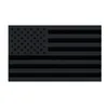 3x5ft Black American Flag 90x150 cm Dunne blauwe lijn vlaggen Verenigde Staten Stars Stripes