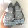 Krone Schleife Mädchen Sandalen Niedliche Kinder Fischmaul Schuhe Kleinkind Baby Sandale Bequeme Kinder Prinzessin Gelee Schuhe