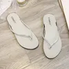 Frauen Sandalen Flache Hausschuhe Sandale All-Match Mädchen Schuhe Marke Jelly Ohr rutschfeste Slides Lady Flip Flops Größe 35-40 NO05