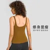 Sexy scollo a V Bella schiena Gilet sportivo Abiti da yoga Donna039s Canotte Camis Intimo Elastico Sottile Abbigliamento da palestra con cuscinetto per il seno Gy6163948