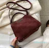 HBP 새로운 겨울 가방 여성 어깨 가방 일반 핸드백 그라인드 Arenaceous Crossbody 레이디 쇼핑백 작은 토트