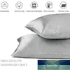 Silk Simulation Pillowcase för hår och hud 2 Pack Pillow Cases Dekorativa Bedsure Satin Pillow Cover med kuvert stängning